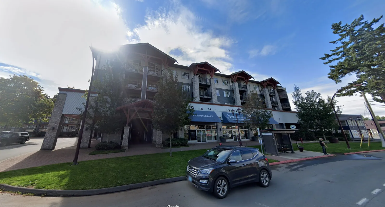 Nearby retail and development context