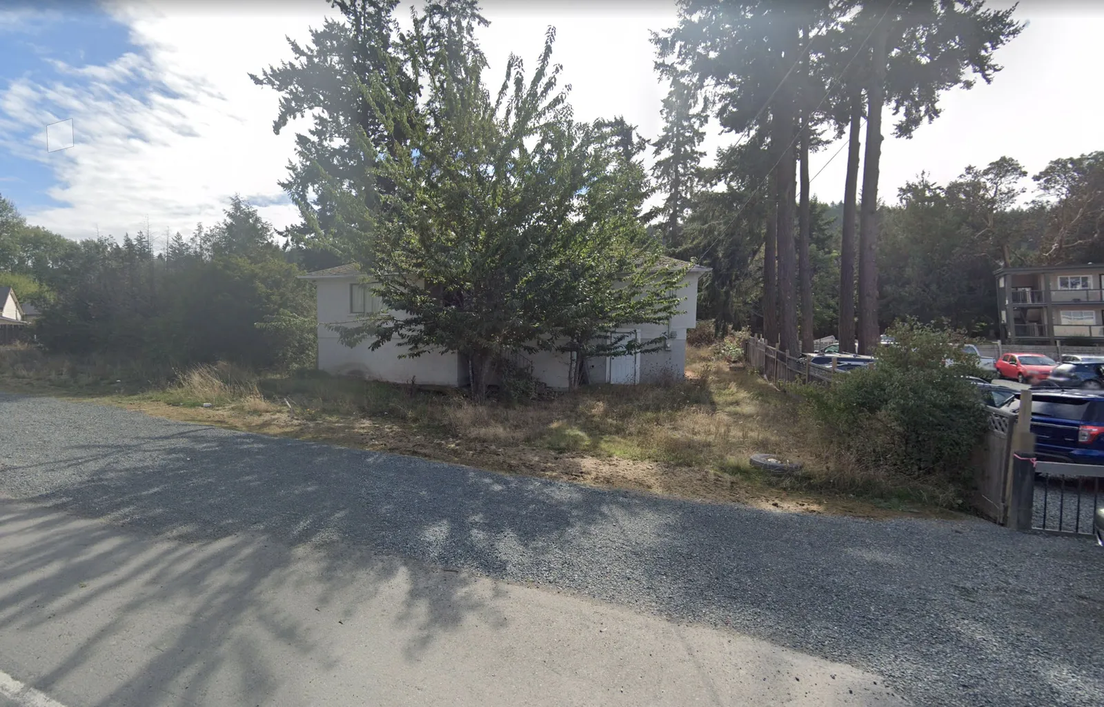 Existing property at 2639 Sooke Road