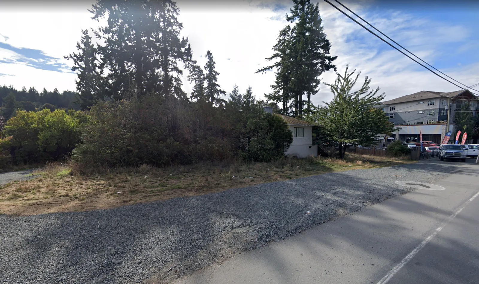Existing site and surrounding area