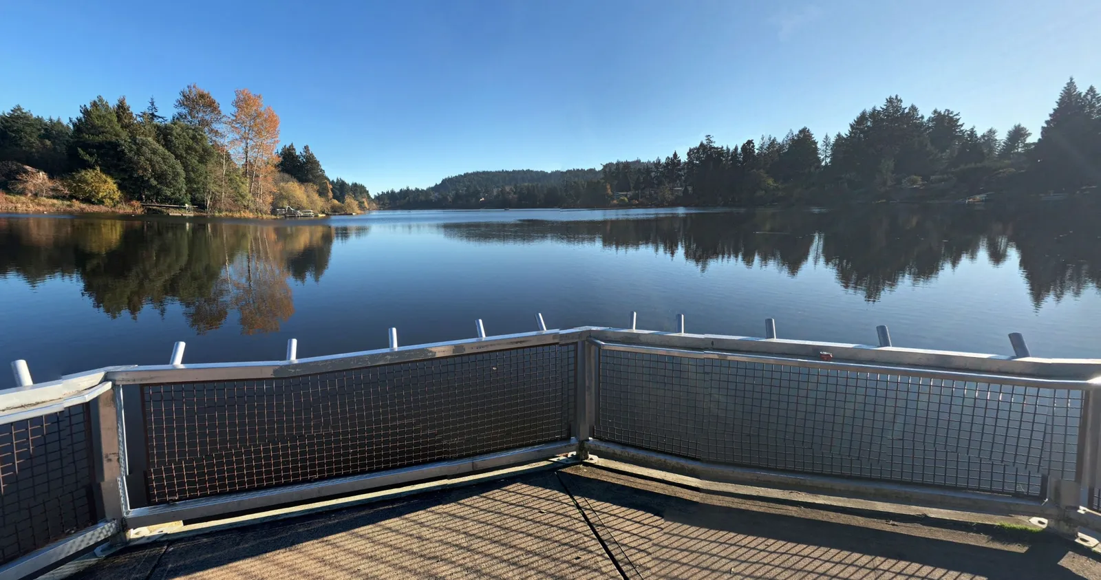 Galloping Goose Trail and surrounding natural area