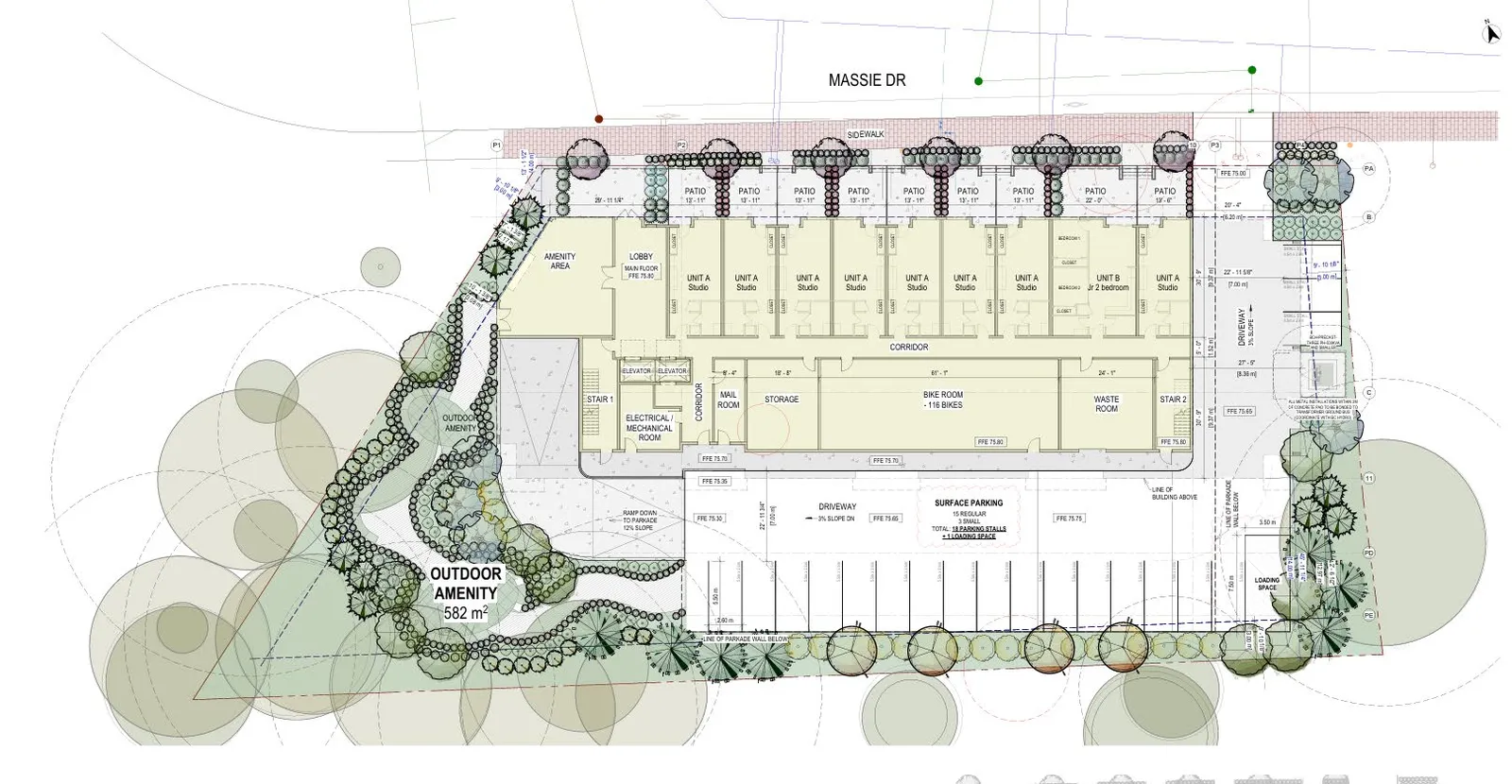 Proposed layout