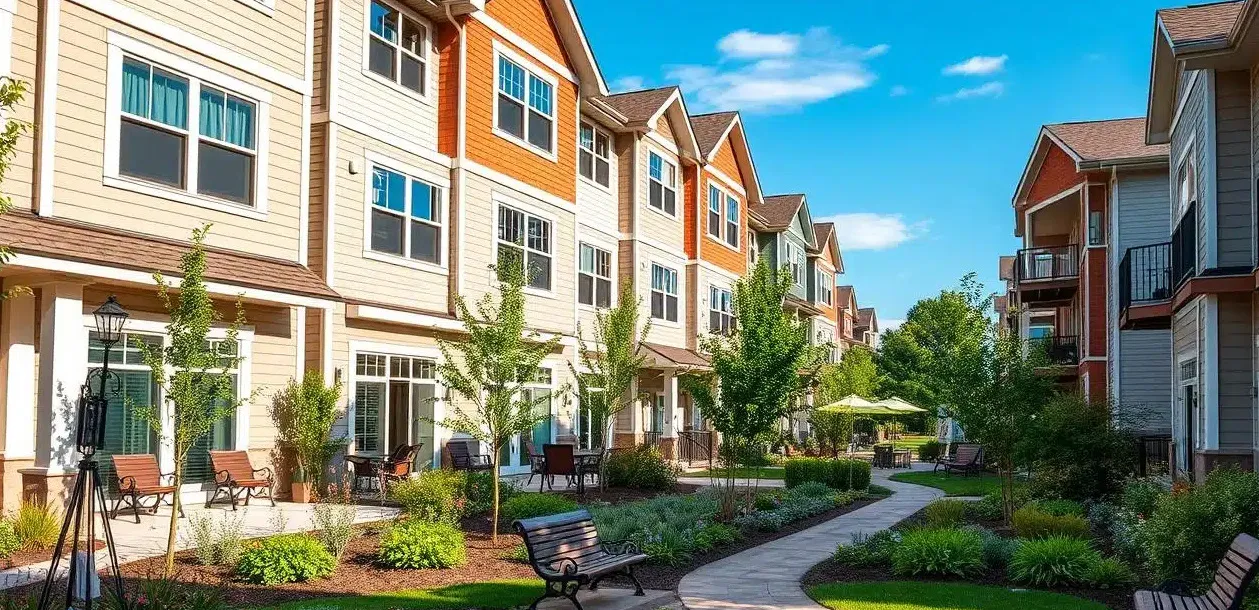 Ground-oriented residential frontage and entry example.