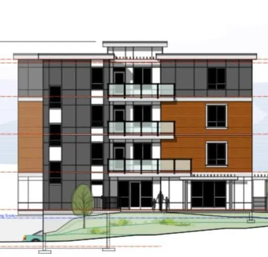 Chart comparing Parks DCCs for apartment dwellings.