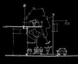 Building design illustration