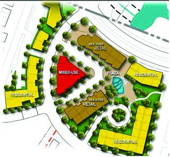 Building design illustration