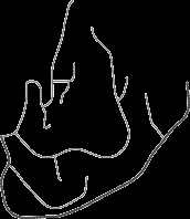 Roads map detail (map tile)