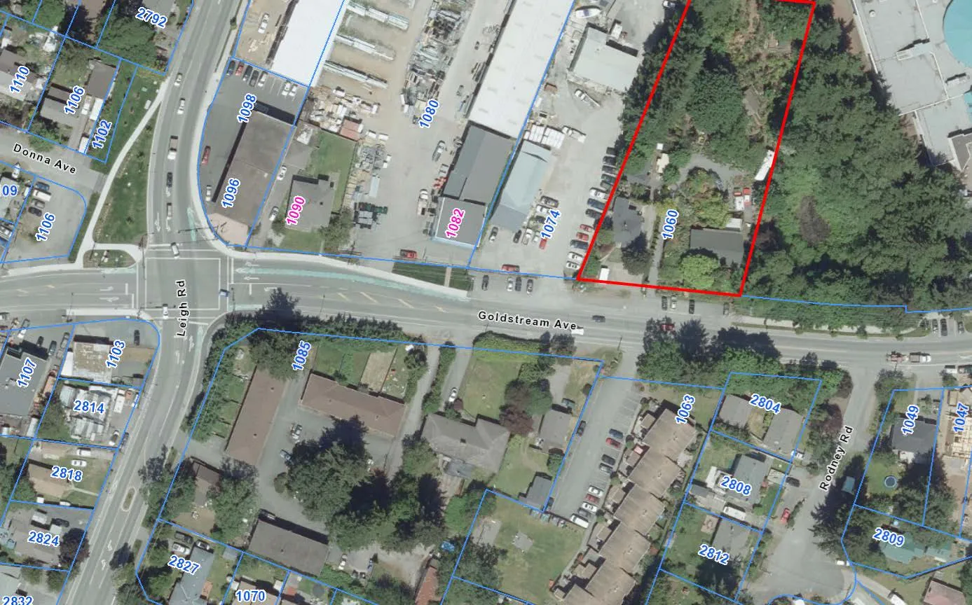 Where it is: Goldstream Avenue frontage improvements
