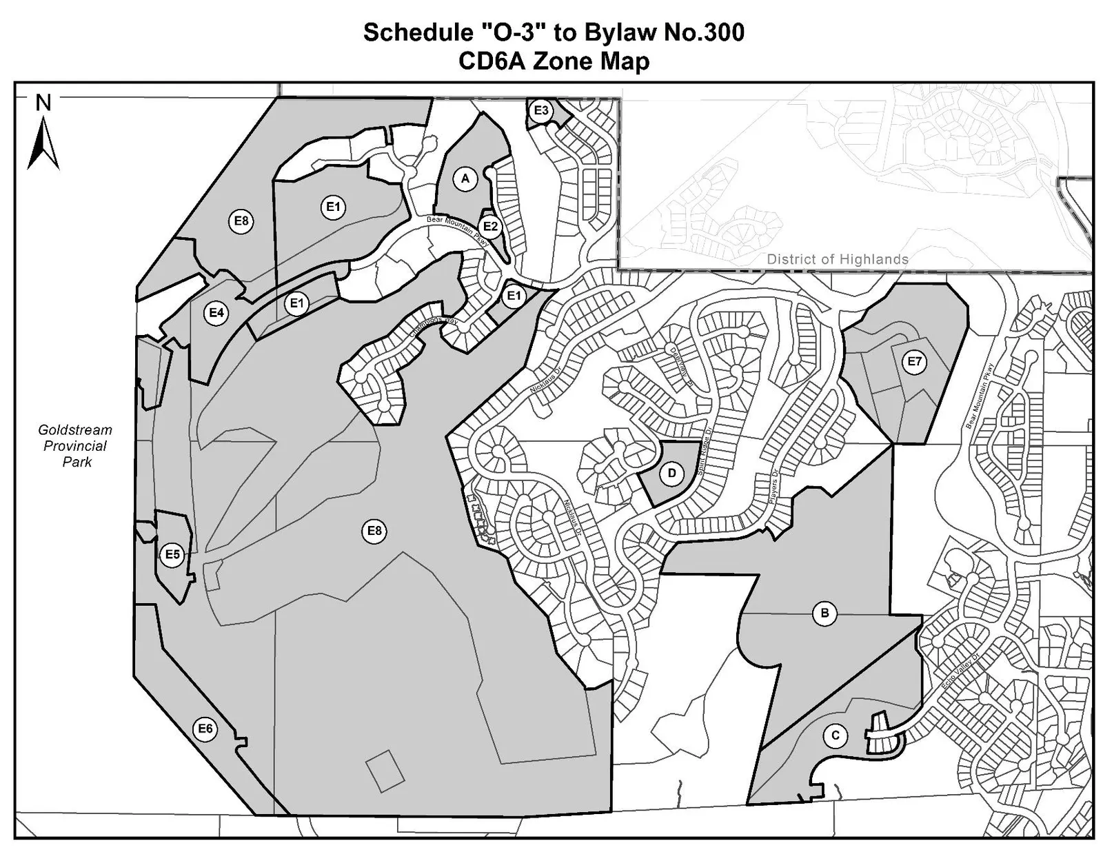 Schedule O-3 (CD6A Zone Density Map)