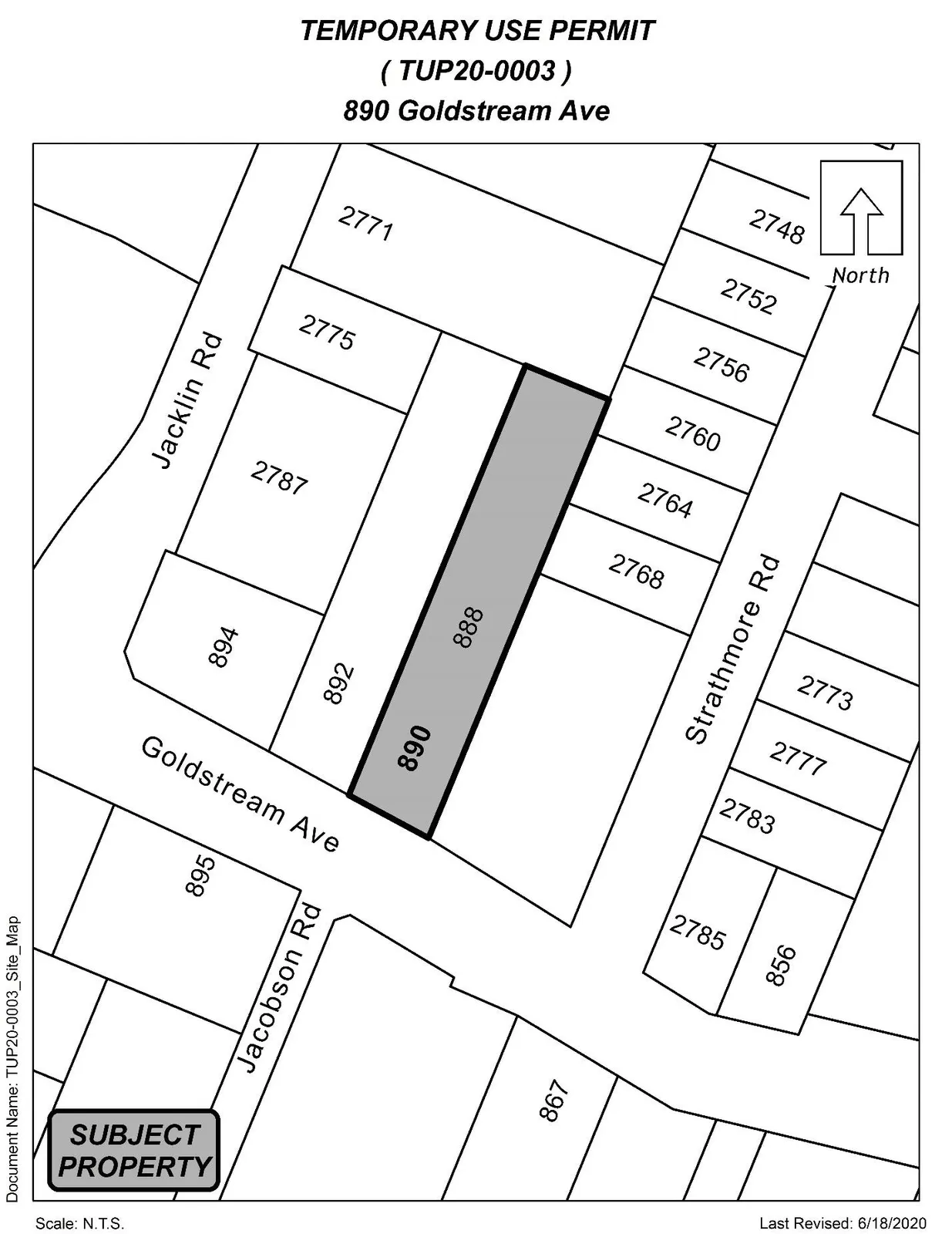 Proposed layout: 890 Goldstream Avenue coding school