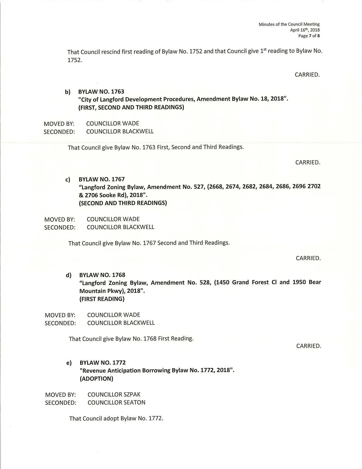 scan of page 7 of the meeting minutes