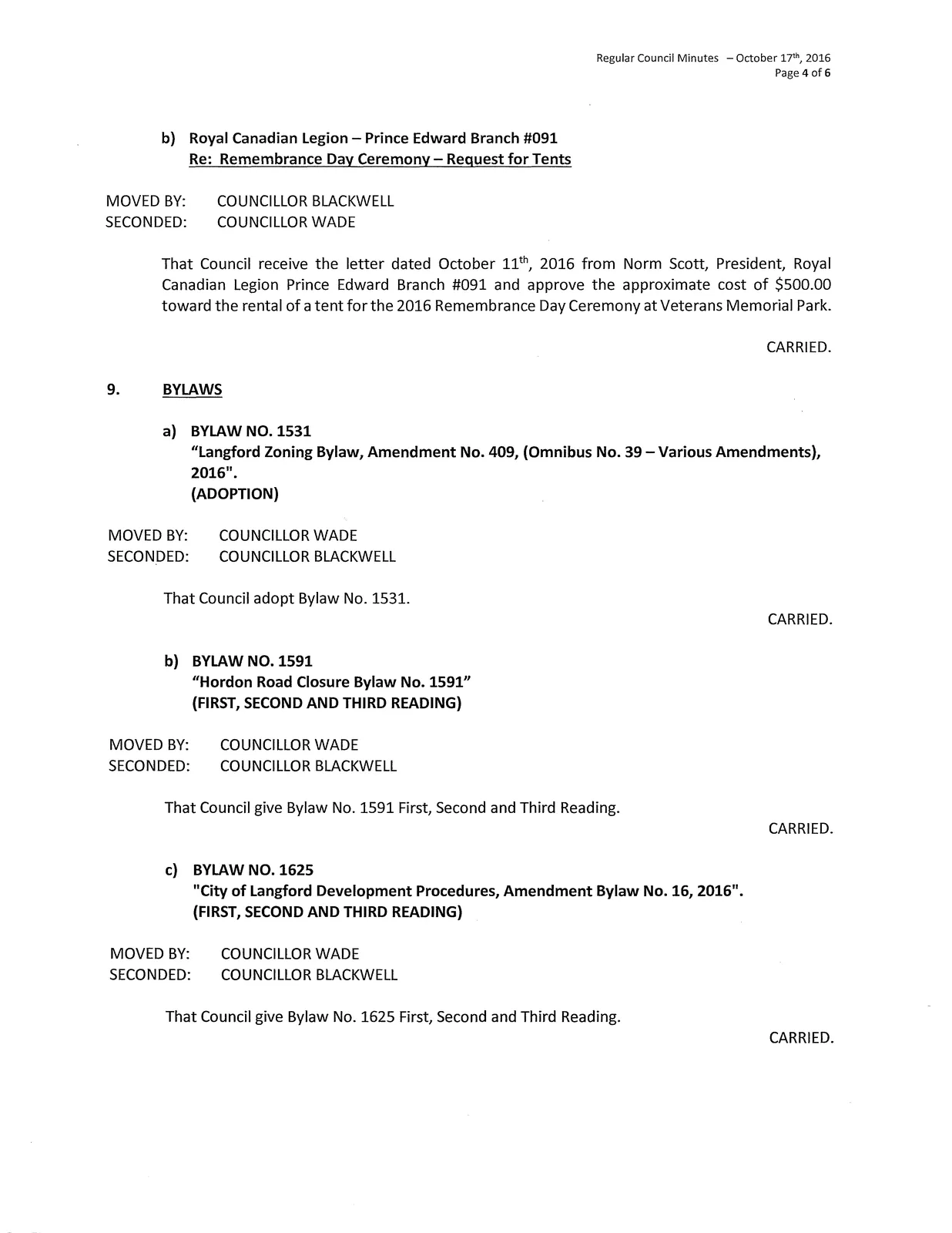 Page 4 scan of meeting minutes