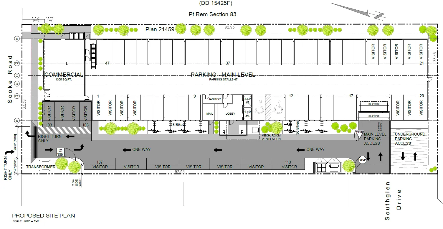 Proposed layout