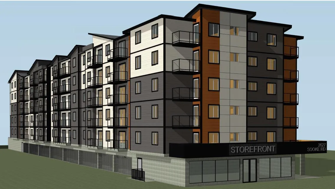 What's proposed: 2627 Sooke Road rezoning