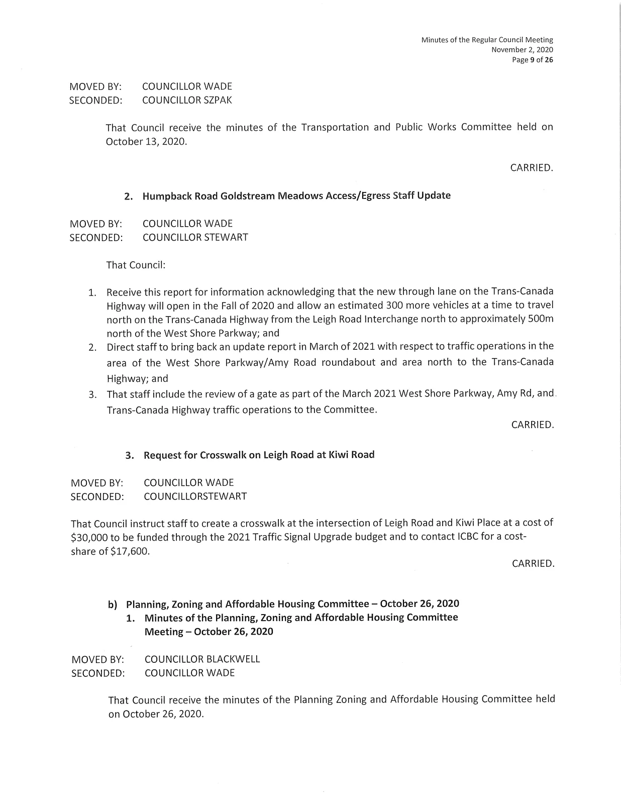 Development variance permit details