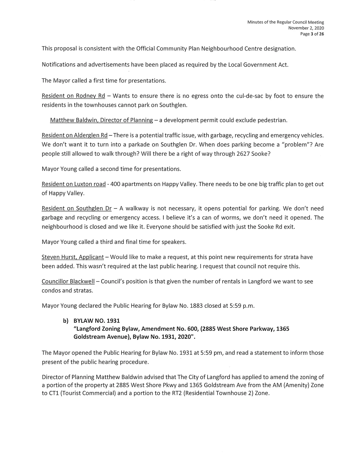 Site location and proposal summary