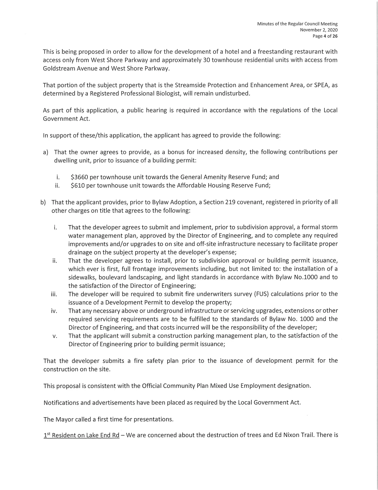 Project overview and environmental protections