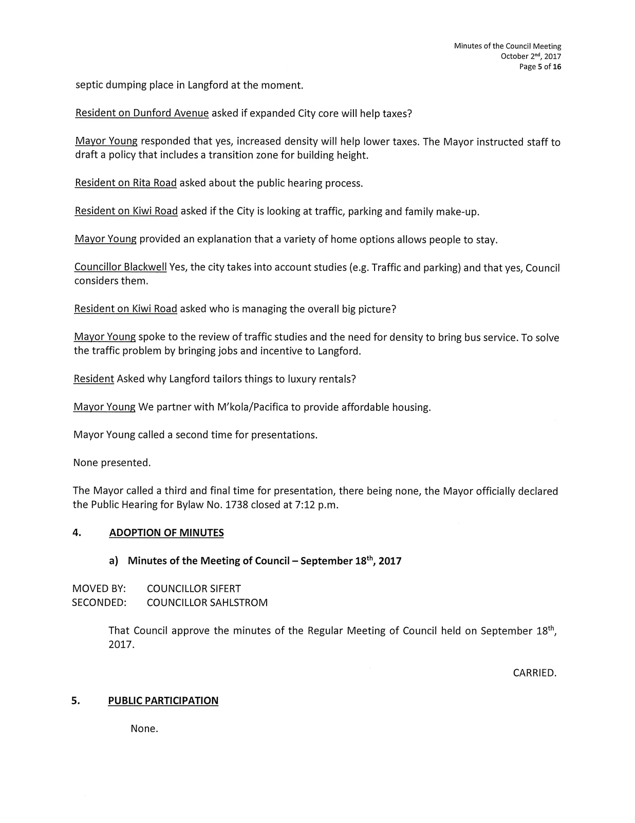 Development Variance Permit details
