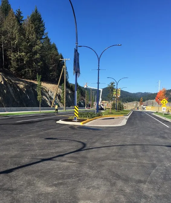 Photo — Latoria Road drainage improvements (photo right)