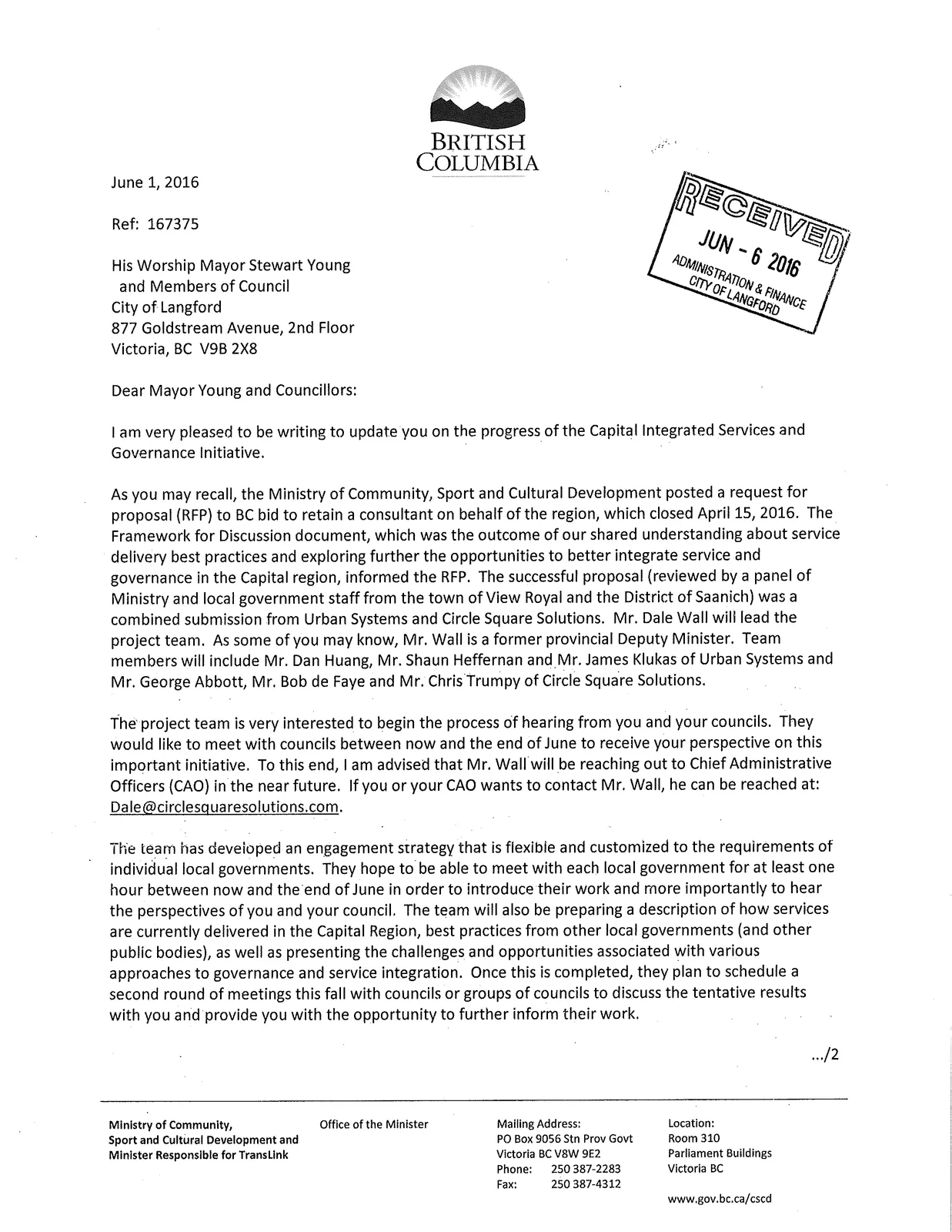 scanned page 3 of the letter