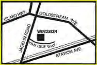 Figure 3 showing properties zoned BP2A (Business Park – Sooke Road West)