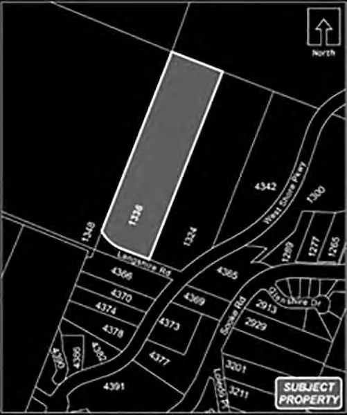 Appendix A — Site Map for Subject: Z20-00001 & OCP20-0001